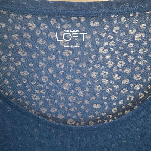 ANN TAYLOR Bundle of 2 Long Sleeve Tees Large - Picture 3 of 8